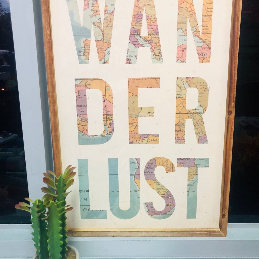 Wanderlust Canvas